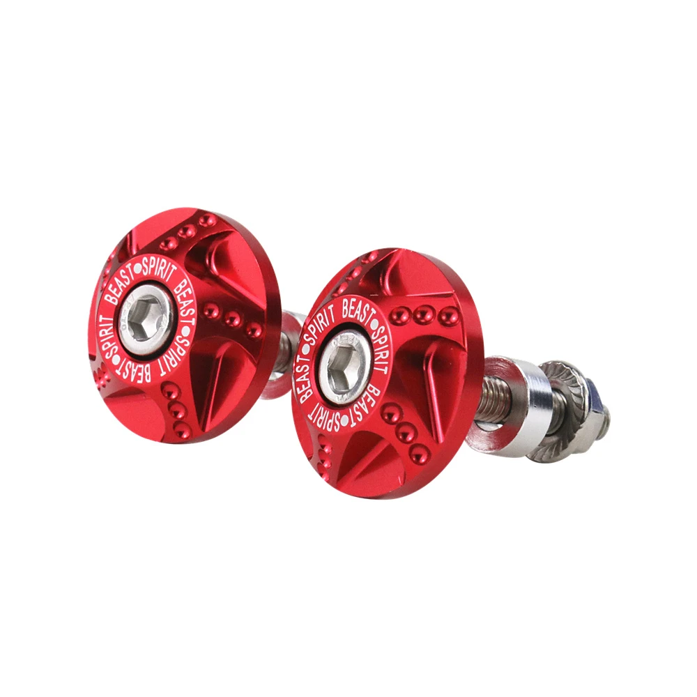 Винты M6 для мотоцикла одна пара дух зверя винты номерного знака универсальные honda