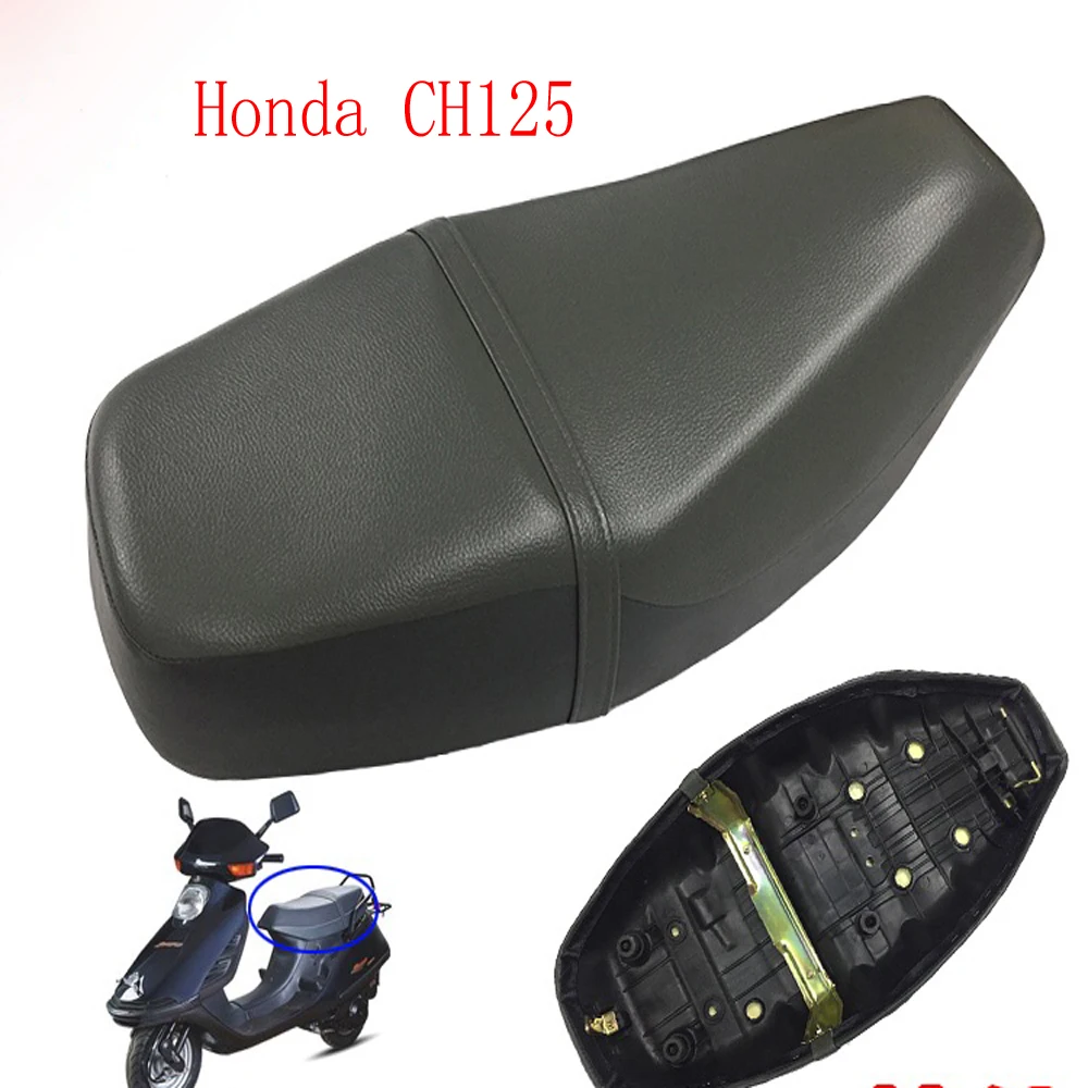 

E0221 Universal Leather Motorcycle Seats Cushion Cover For Honda CH125 Motocross Motorcycle Off Road