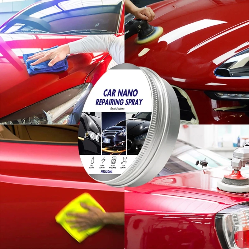 

Car Scratch Repair Agent Solid Wax Safety Polish Ceramic Coat Detailing Cleaner Practical Automotive Clean Products T3ED