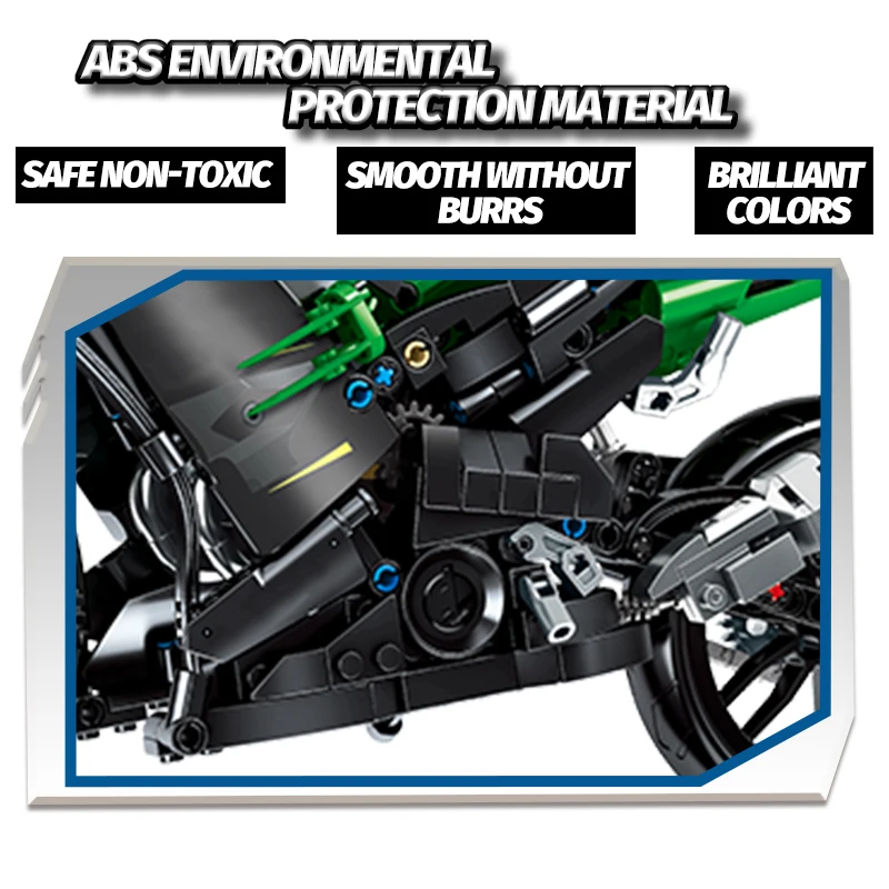 SEMBO создатель город внедорожные мотоциклы модель строительные блоки технические