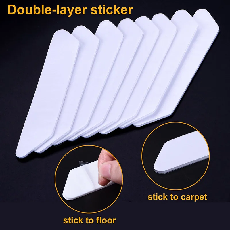 Нескользящий коврик мат Захваты противоскользящие углы для ванной кухни