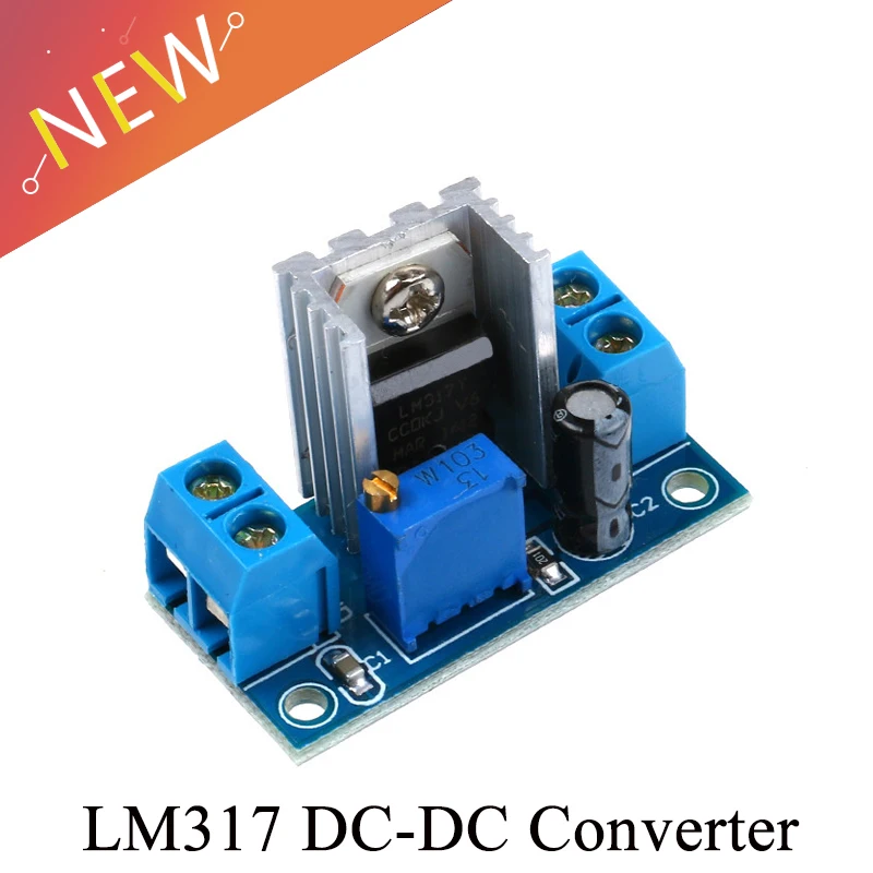 LM317 DC-DC преобразователь понижающий модуль платы линейный регулятор регулируемый