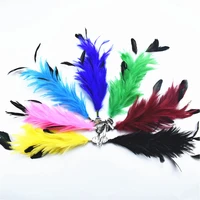 1 bunch pheasant feather flower wedding corsages feathers for crafts carnaval assesoires headdress wedding feathers decoration