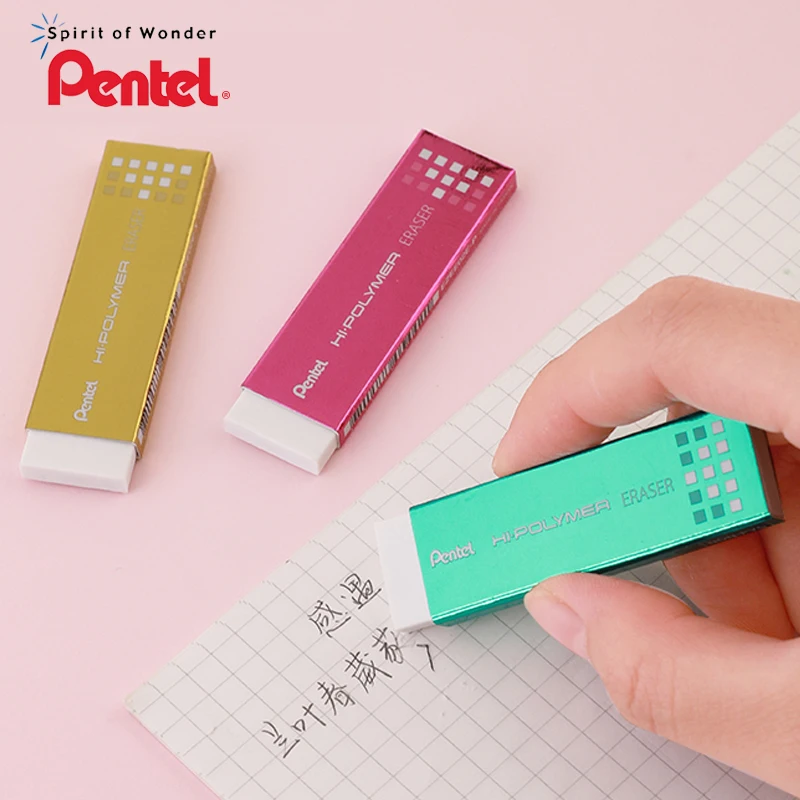 

1 шт. Pentel EZEE02 жевательная резинка ластик 4B 4,5 мм с высоким уровнем блестящая ультра-тонкий ластик чистой для студентов художественных