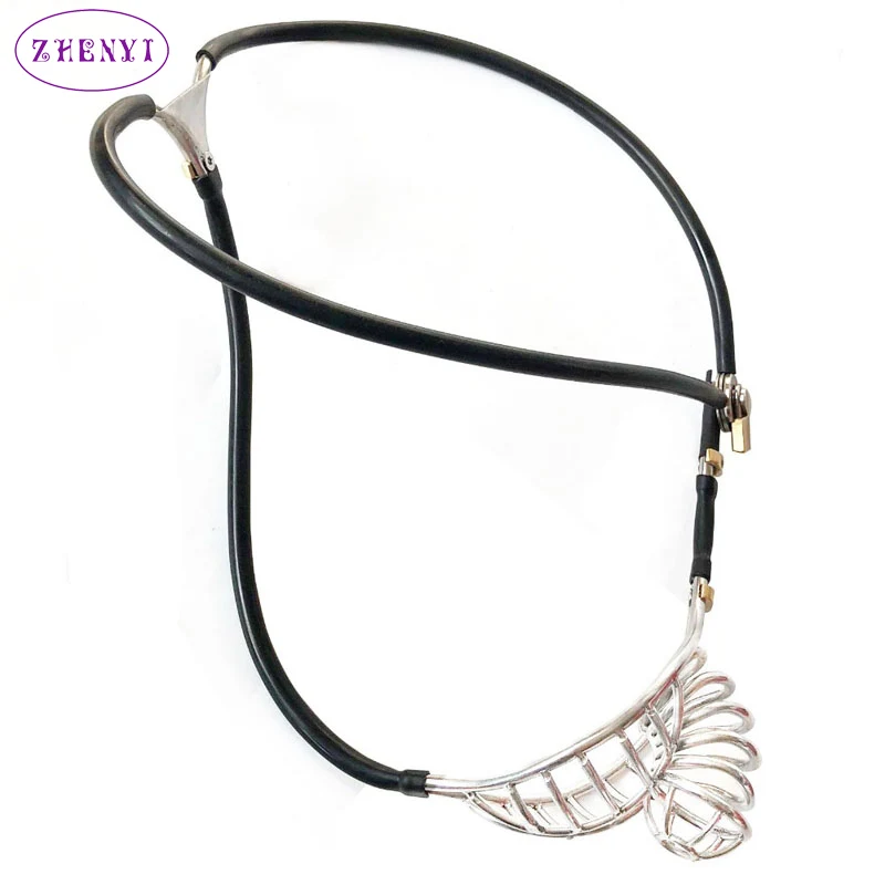 304 Stainless Steel Male Chastity Belt Devices Pants Metal Penis Ring Cock Cages Slave Sex Toys For Men CBT Lock Bondage | Красота и