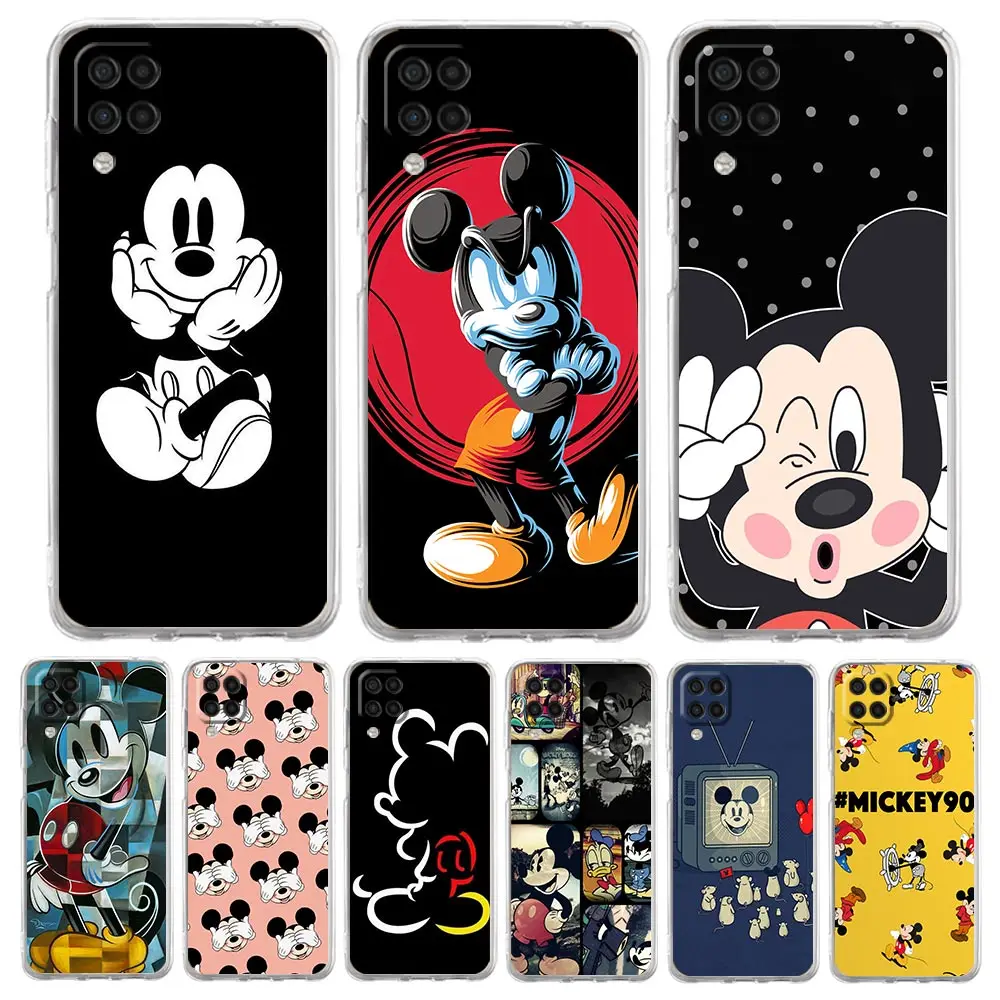 

Прозрачный чехол с мультяшным Микки Маусом для Samsung Galaxy A51 4G A71 5G A41 A31 A21 A21s A11 A01, силиконовый мягкий чехол