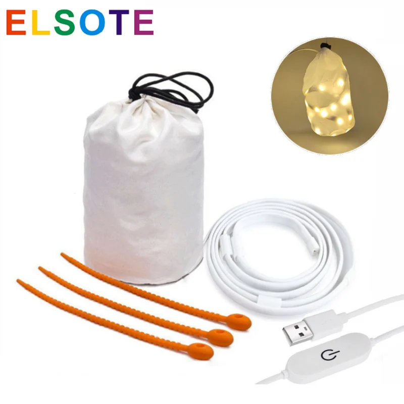 

Tent Lantern Portable Led Strip 1.5M 45/90LED 5V Flexible USB Rope Light Waterproof Outdoor Camping Hiking Emergency String Lamp
