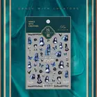 1 шт., ультратонкая наклейка для ногтей