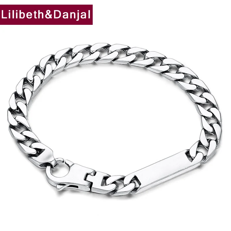 Гладкий Простой браслет из 100% чистого серебра 925 пробы Модный женский Изящные