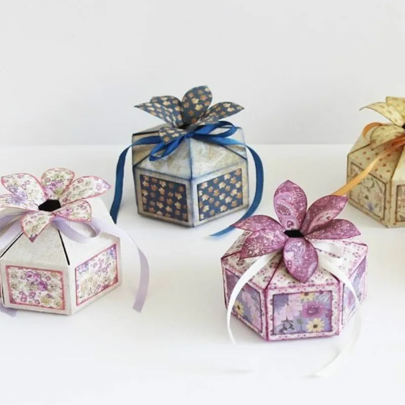 

Candy Box Metal Cutting Dies Stencils for DIY Scrapbooking Embossing Valentine Decoration Wedding Card Craft