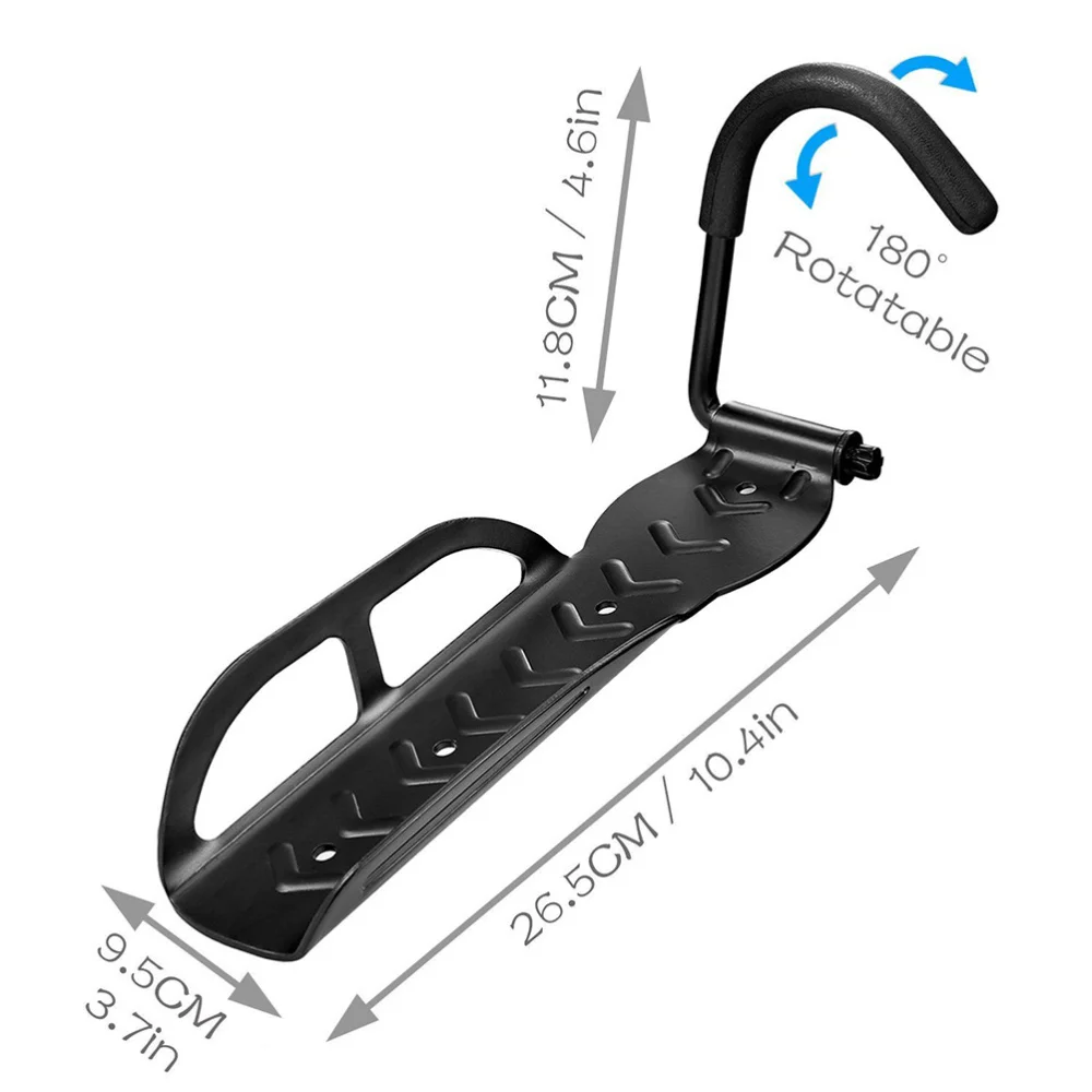 

3 Pcs Bike Hook Heavy Duty Bike Hanger Bike Storage Wall Mounted Hooks Bracket