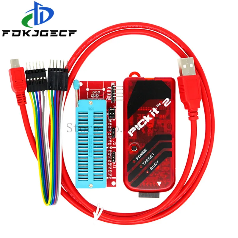 PICKIT2 программатор + PIC ICD2 Kit2 PICKit 2 PICKIT 3 программирующий адаптер Универсальное