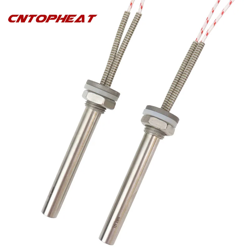 Elemento de Aquecimento Bonde da Água da Imersão do Calefator 300w do Cartucho da C.c. 200w – 24v