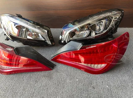 Автомобильная светодиодная фара в сборе для Mercedes-Benz CLA180 CLA200 W117 поворотный сигнал