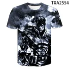 Футболка для мальчиков и девочек, модная повседневная Однотонная футболка с коротким рукавом и металлическим принтом, для мужчин и женщин, лето