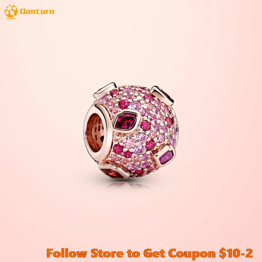 Подлинный подвеска Danturn с загадкой подходящий для оригинальных браслетов Pandora