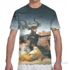 Футболка унисекс с принтом The Sabbath Of Witches Francisco Goya