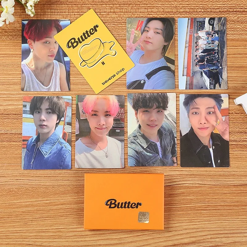 Постер с изображением сливочного масла Bangtan Boys группы Южной Кореи KPOP миниатюрная