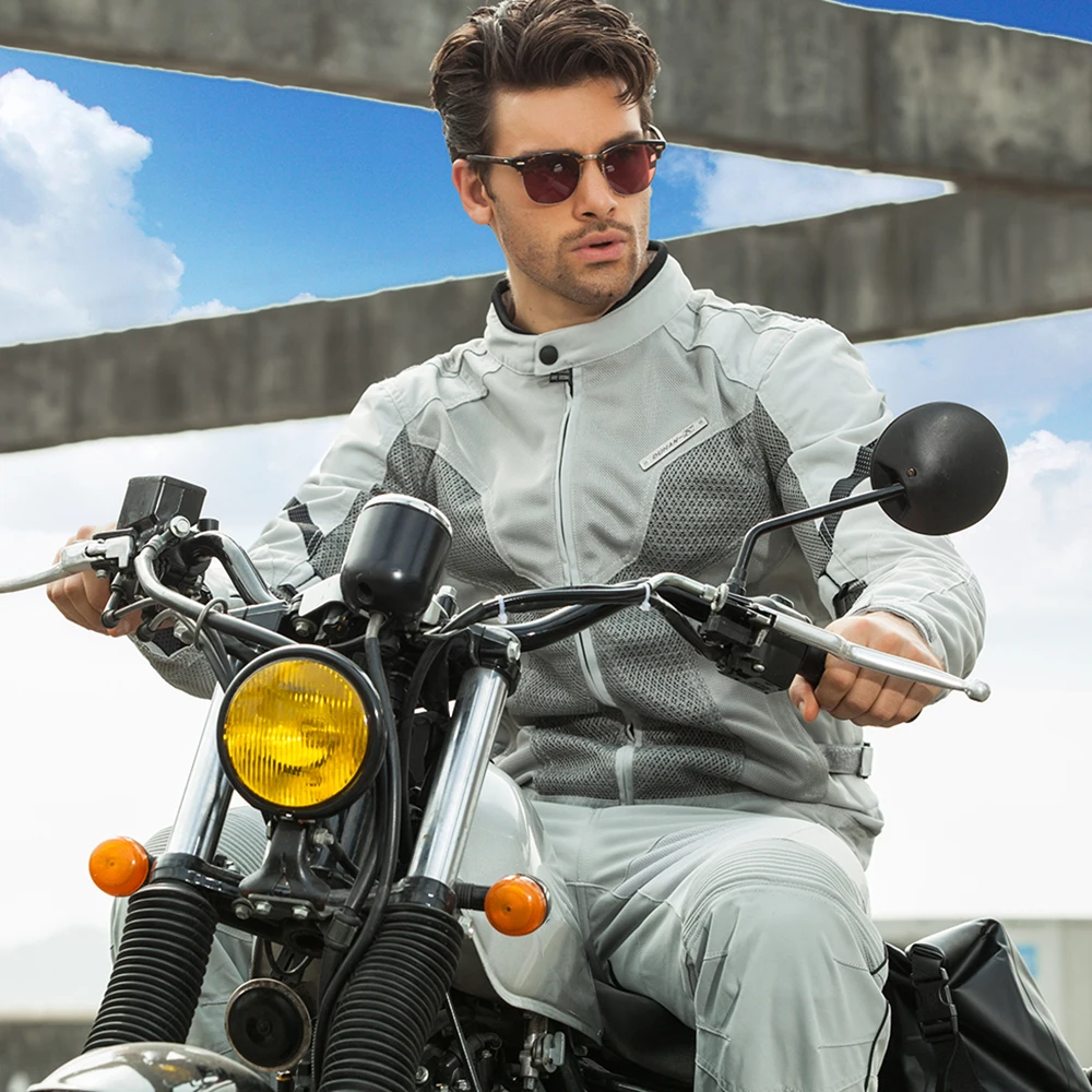 DUHAN мотоциклетная куртка Мужская сетчатая Chaqueta одежда для езды на мотоцикле