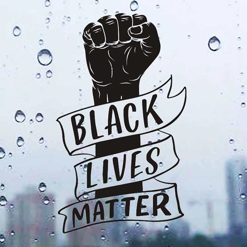 Автомобильная наклейка из ПВХ в виде кулака для удаления протеста|Наклейки и