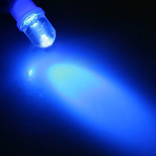 

50X T10 168 194 501 W5W Car LED Light Side Dashboard Wedge Light Bulb Blue 12V
