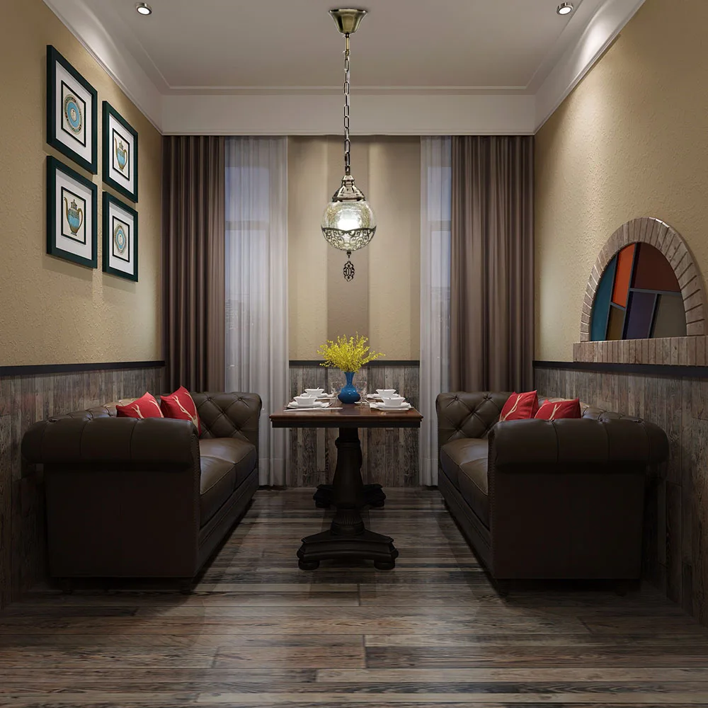 Artpad Ретро подвесной светильник винтажный Турция романтическая оливковая Luminaria