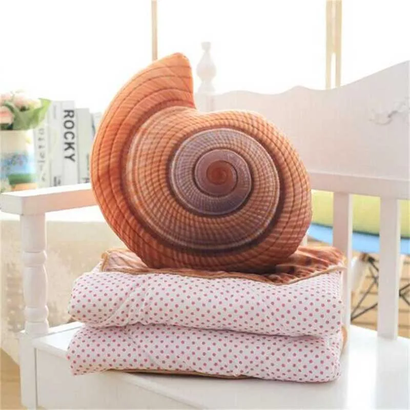 Морская жизнь плюшевые подушки раковины и морская звезда укомплектованные