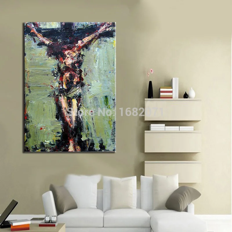 100% ручная роспись художник высокое качество современная абстрактная картина