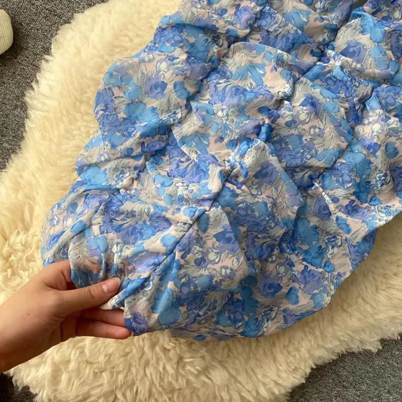 Женское платье с коротким рукавом элегантное плиссированное в стиле ретро