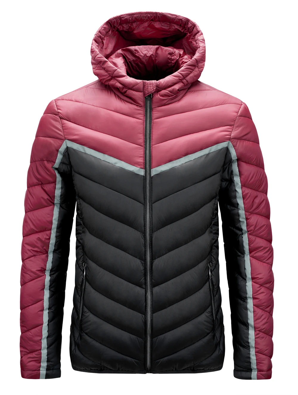 Новинка 2020 зимняя мужская куртка пальто на молнии с круглым вырезом Мужская