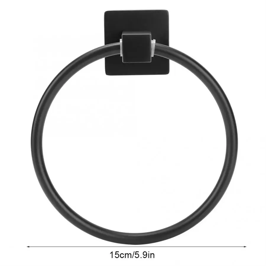 Держатель для полотенец простой Прочный Настенный Круглый держатель |