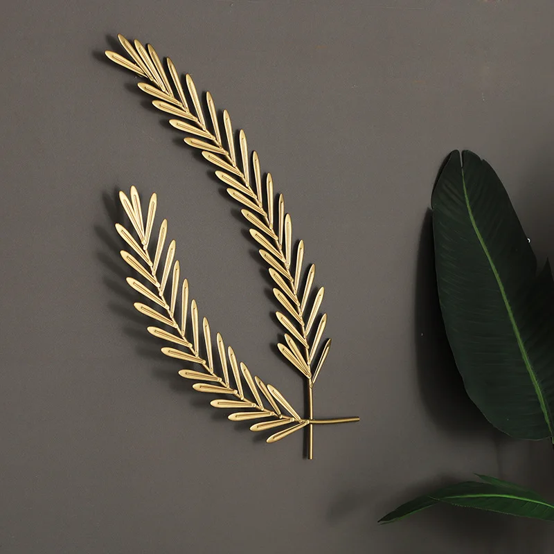 

Wheat Wall Hanging Metal Wall Art Sculpture, Wall Decoration for Hotel Cafe And Holiday Gifts Garden Wall Hanging Ornaments