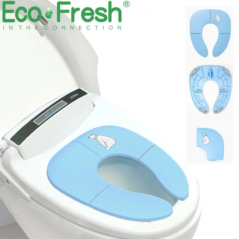 Детское дорожное Складное Сиденье Ecofresh для горшка детское - Цена: 1 117,23 руб.