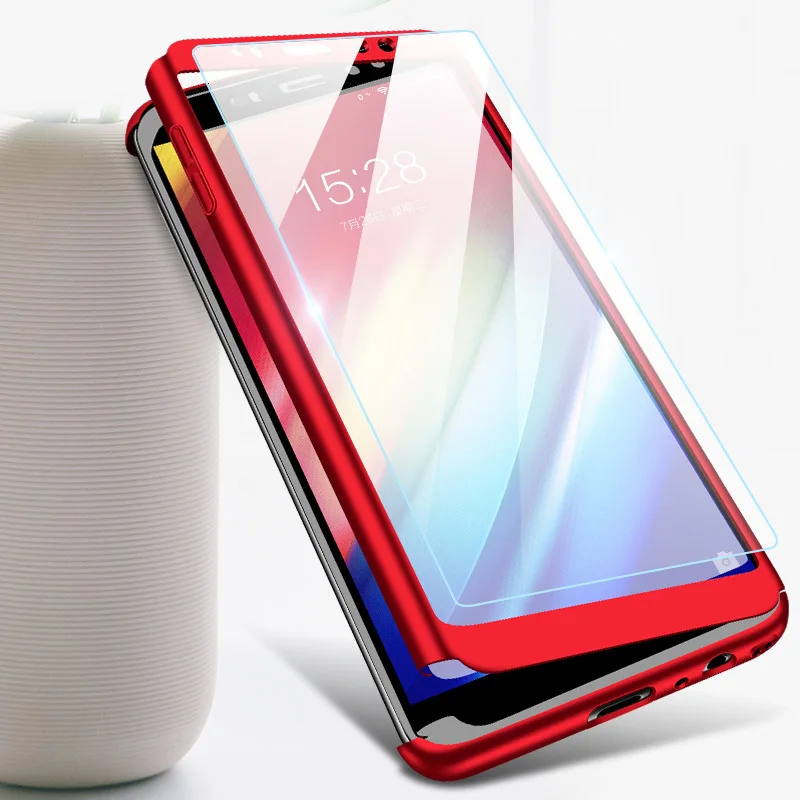 360 Degree Case For Xiaomi Redmi 7 6A 5A 4X 5Plus 6 Pro S2 K20 Full Cover Cases Note 5 Phone Shell | Мобильные телефоны и