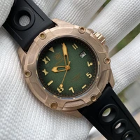 spot goods cusn8 bronze watch 1000m waterproof sd1943s automatic mechanical watch steeldive c3 green luminous dive watch for men