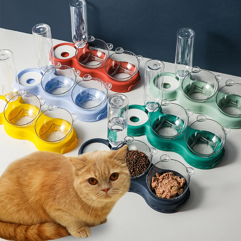 

Автоматическая миска для домашних животных, питьевой фонтан двойного размера для кошек и собак