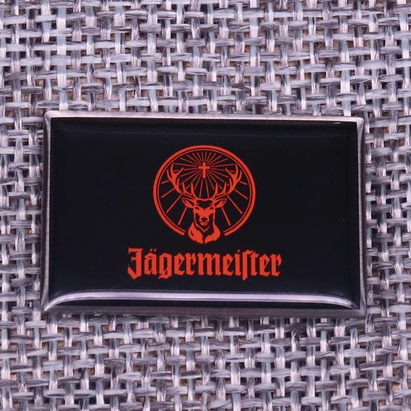 Брошь Jagermeister, Германия, лучшая булавка на лацкан для напитков, для вечерние, для лета, BQ, гриль, производство