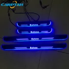 CARPTAH отделкой педаль автомобиля внешние Запчасти светодиодный порога Накладка путь динамический поток светильник для Suzuki Baleno 2016 - 2021