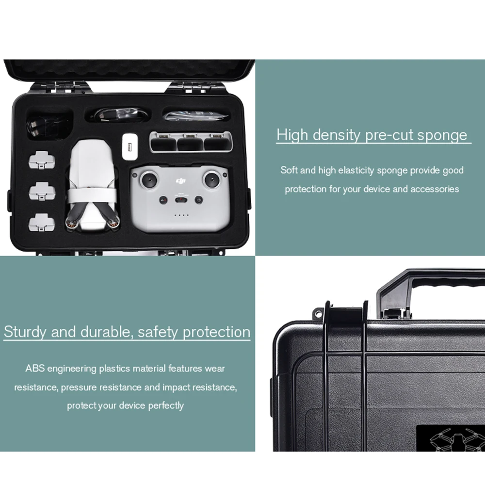 Водонепроницаемая переносная сумка для хранения EVA ABS DJI Mavic mini 2 RC Drone переноски