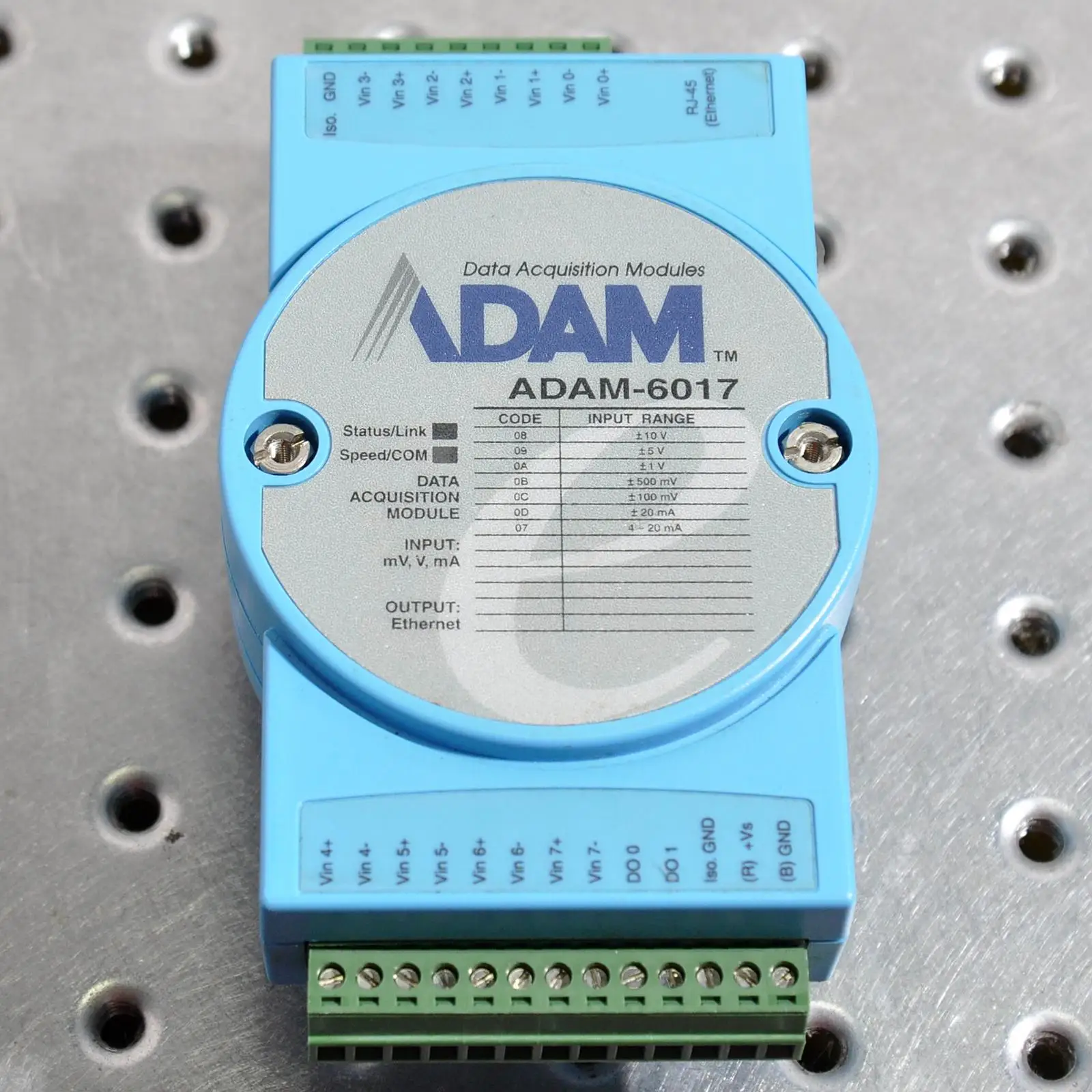 Advantech ADAM 6017 8 канальный аналоговый модуль ввода с ДУ|Промышленные компьютеры и