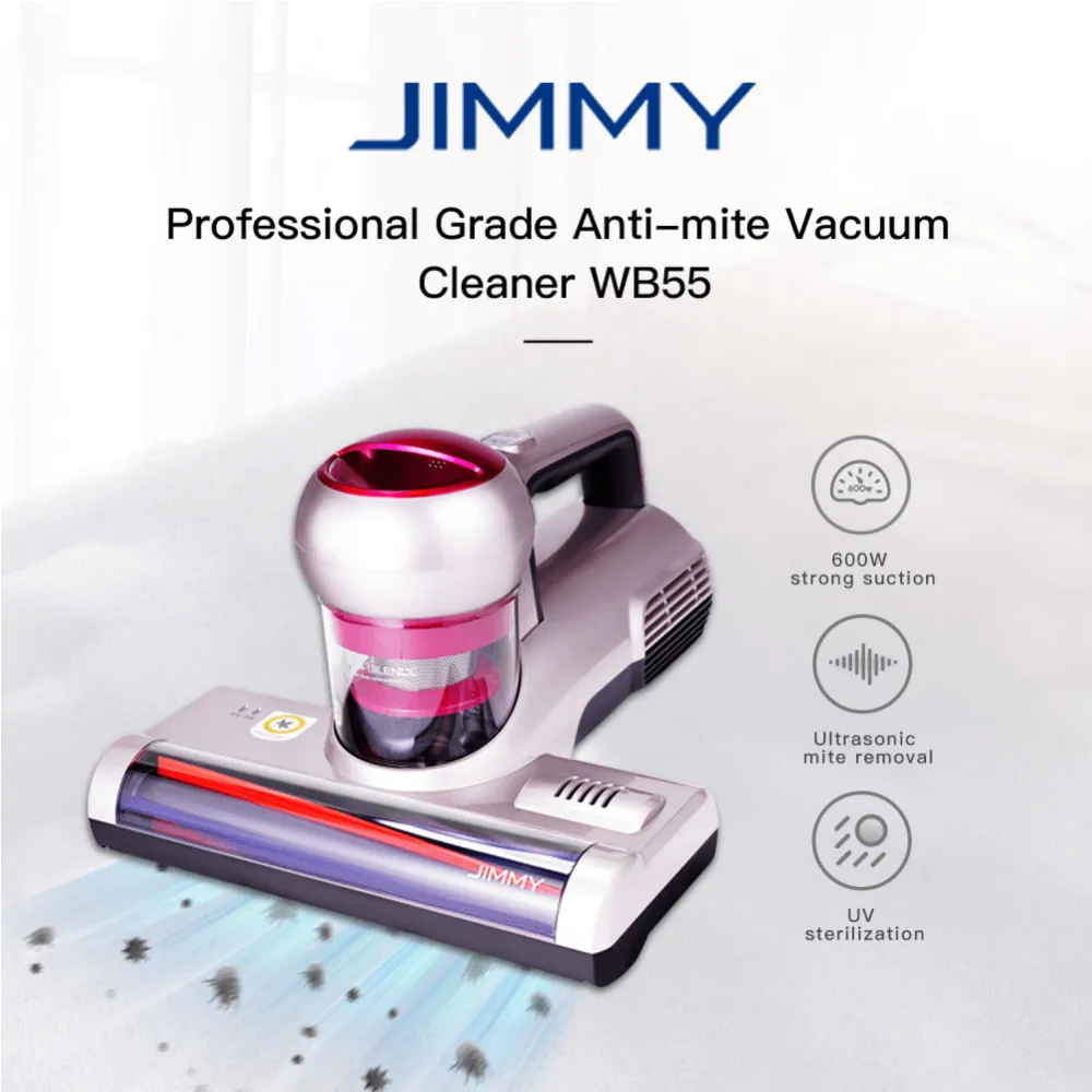 Пылесос для удаления клещей jimmy. Пылесос jimmy wb55. пылесос ручной jimmy wb55. пылесос xiaomi jimmy wb55. пылесос xiaomi jimmy wb55, серебристый.