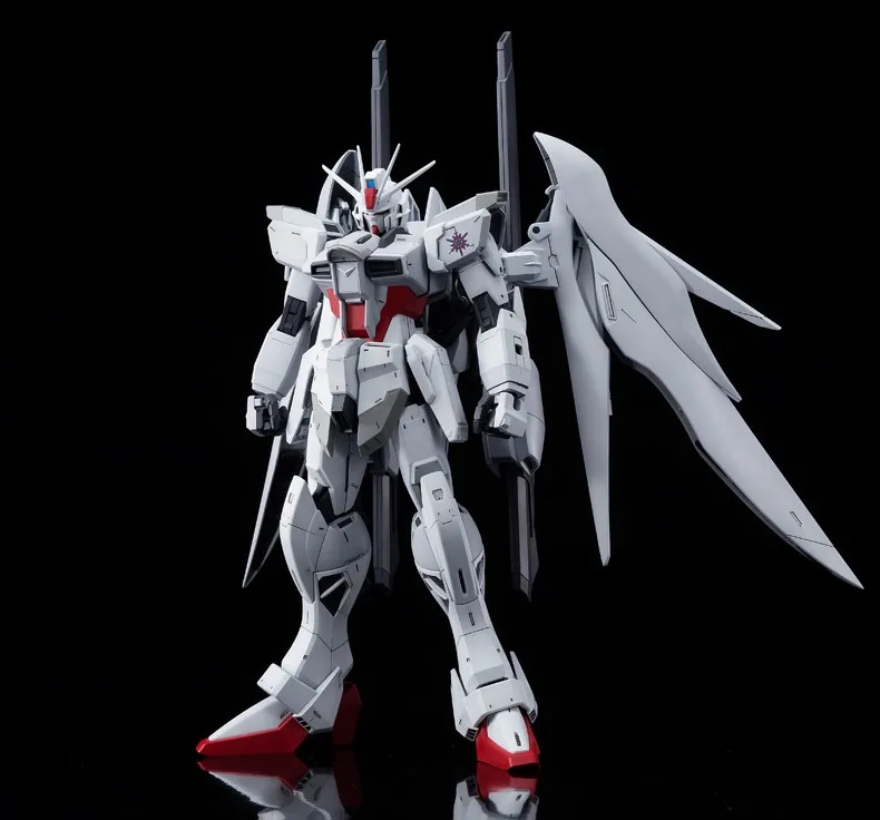 Original Bandai Gundam Model PB MG 1/144 IMPULSE GUNDAM BLANCHE Assemble Action Figures | Игрушки и хобби