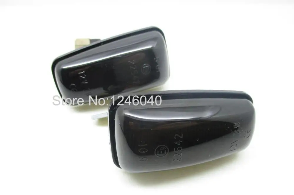 2 шт. светодиодный динамический боковой маркер указатель поворота светильник для