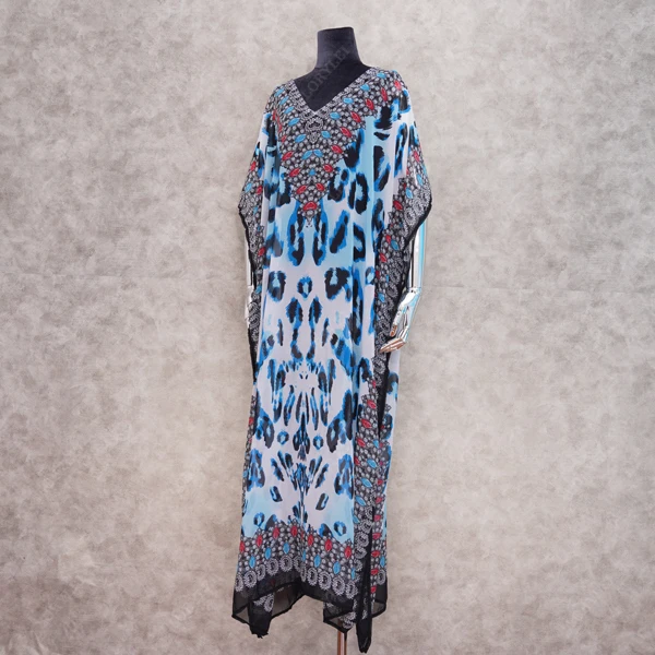 2020 сексуальное бикини накидка богемный стиль с принтом v образный вырез рукав