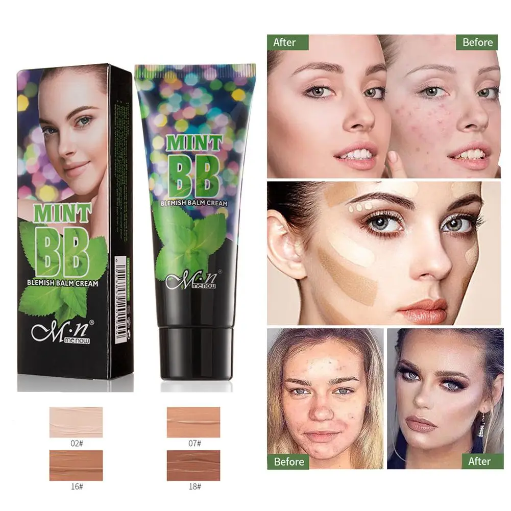 

Natural Face Care Foundation BB Cream Whitening Moisturizing Concealer Nude Foundation Brighten Makeup Face Beauty