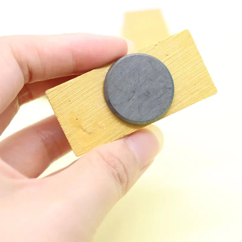 50 мм магнит на холодильник золотой бар украшение для дома магнитная наклейка