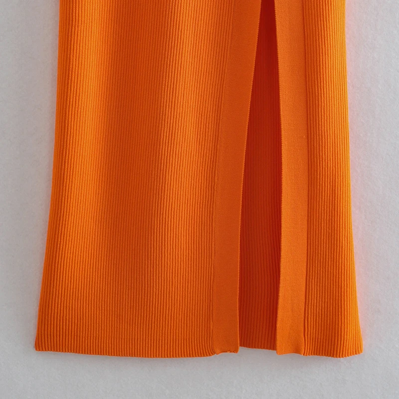 

Sleeveless Sexy Long Dress fashion simple stretch tight V-neck hollow women dress 2021 summer new style street party Dress women