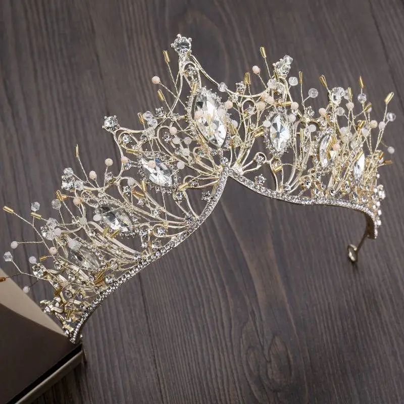 Тиара для невесты Комплект из трех частей вуаль атмосфера Sen супер сказочное