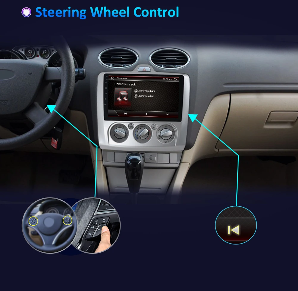 Автомагнитола Bosion для ford focus EXI MT 2 3 Mk2 2004 2005 2006 2007 2008-2011 2Din GPS мультимедийный плеер 9
