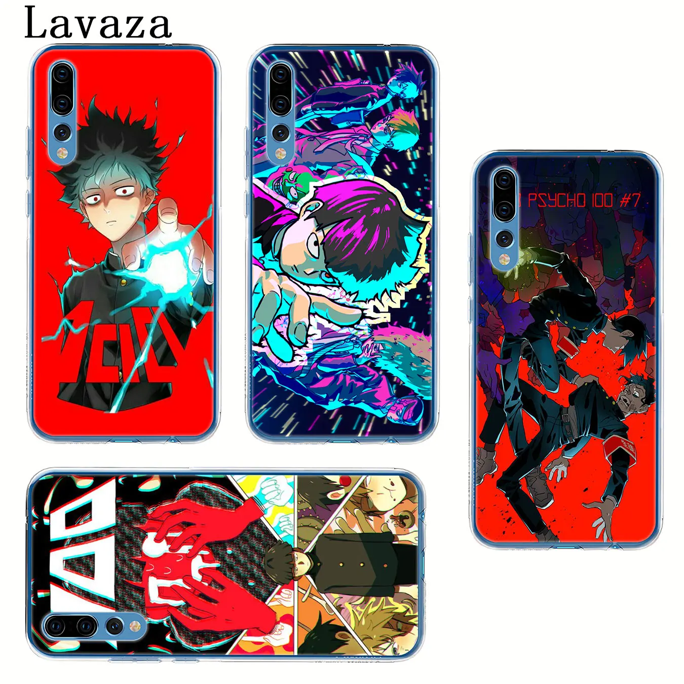 Lavaza Mob Psycho 100 Жесткий чехол для телефона huawei mate 30 10 20 Pro Lite Y6 Prime Nova 5I 4 3i 3 2i 2